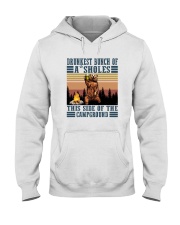 DRUNKEST BUNCH OF ASSHOLE Hooded Sweatshirt tile