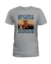 DRUNKEST BUNCH OF ASSHOLE Ladies T-Shirt tile