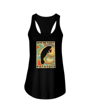SAVE THE FLOATY POTATOES Ladies Flowy Tank tile