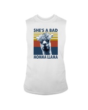 SHE'S A BAD MOMMA LLAMA Sleeveless Tee tile