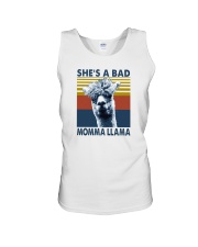 SHE'S A BAD MOMMA LLAMA Unisex Tank tile