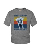 SHE'S A BAD MOMMA LLAMA Youth T-Shirt tile