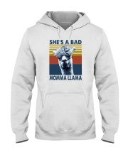 SHE'S A BAD MOMMA LLAMA Hooded Sweatshirt tile