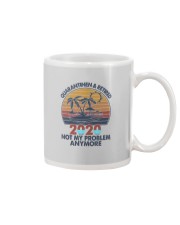 QUARANTINE AND RETIRED 2020 Mug tile