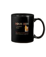 BOURBON NOUN THE GLUE HOLDING THIS Mug tile