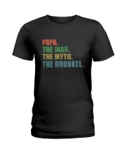 PAPA THE DRUNKEE Ladies T-Shirt tile