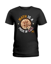 MATH IS A PIECE OF PI Ladies T-Shirt thumbnail
