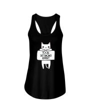 SOCIAL DISTANCING EXPERT Ladies Flowy Tank thumbnail