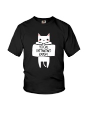 SOCIAL DISTANCING EXPERT Youth T-Shirt thumbnail