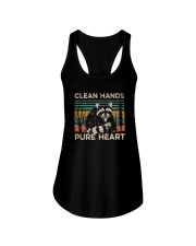 CLEAN HANDS PURE HEART Ladies Flowy Tank tile