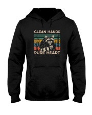 CLEAN HANDS PURE HEART Hooded Sweatshirt tile