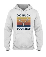 GO BUCK YOURSELF VINTAGE Hooded Sweatshirt tile