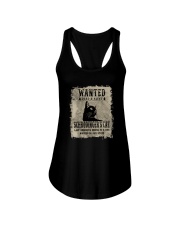 WANTED DEAD AND ALIVE SCHRODINGER'S CAT Ladies Flowy Tank thumbnail