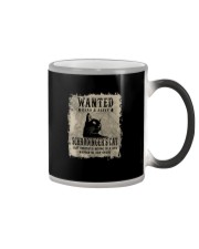 WANTED DEAD AND ALIVE SCHRODINGER'S CAT Color Changing Mug thumbnail