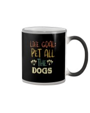 LIFE GOAL PET ALL THE DOGS VT Color Changing Mug thumbnail