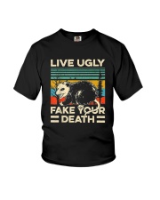 LIVE UGLY FAKE YOUR DEATH Youth T-Shirt thumbnail