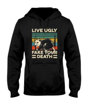 LIVE UGLY FAKE YOUR DEATH Hooded Sweatshirt thumbnail