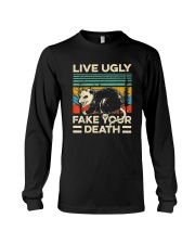 LIVE UGLY FAKE YOUR DEATH Long Sleeve Tee thumbnail