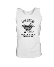 GARDENING DIRT CHEAP THERAPY Unisex Tank tile