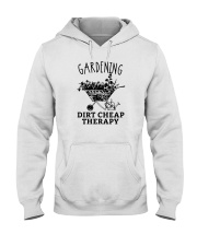 GARDENING DIRT CHEAP THERAPY Hooded Sweatshirt tile