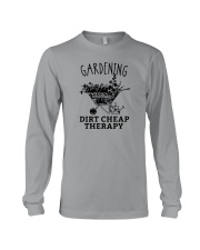 GARDENING DIRT CHEAP THERAPY Long Sleeve Tee tile