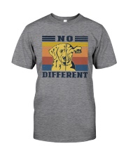 NO DIFFERENT VEGAN Classic T-Shirt front