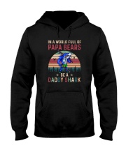 BE A DADDY SHARK Hooded Sweatshirt tile