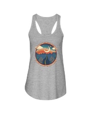 ON A DARK DESERT HIGHWAY Ladies Flowy Tank thumbnail