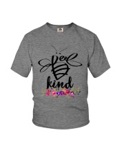 BEE KIND ROSE FLOWER Youth T-Shirt thumbnail