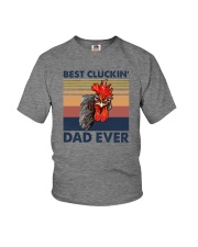BEST CLUCKIN' DAD EVER Youth T-Shirt tile