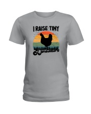 I RAISE TINY DINOSAURS Ladies T-Shirt tile