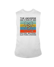 THE UNIVERSE IS MADE OF PROTONS NEUTRONS Sleeveless Tee tile