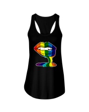 LGBT RAINBOW LIP PRIDE Ladies Flowy Tank thumbnail