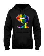LGBT RAINBOW LIP PRIDE Hooded Sweatshirt thumbnail
