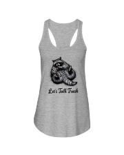 LET'S TALK TRASH Ladies Flowy Tank tile