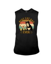 BEST CAT DAD EVER Sleeveless Tee thumbnail