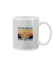 EFFYOU SEE KAY SLOTH Mug thumbnail