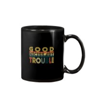 GOOD NECESSARY TROUBLE Mug tile