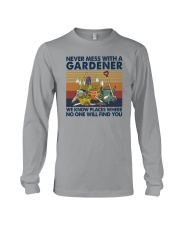 NEVER MESS WITH A GARDENER Long Sleeve Tee thumbnail