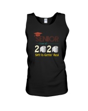 CLASS 2020 SHIT GETTIN' REAL Unisex Tank thumbnail