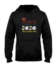 CLASS 2020 SHIT GETTIN' REAL Hooded Sweatshirt thumbnail