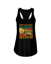 BEST CAT MOM EVER Ladies Flowy Tank thumbnail