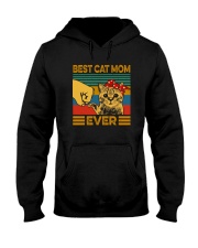 BEST CAT MOM EVER Hooded Sweatshirt thumbnail