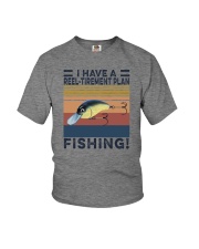 I HAVE A REEL-TIREMENT PLAN Youth T-Shirt tile