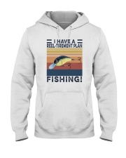 I HAVE A REEL-TIREMENT PLAN Hooded Sweatshirt tile