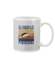 I HAVE A REEL-TIREMENT PLAN Mug tile