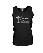 LIQUOR THE GLUE HOLDING THIS 2020 Unisex Tank thumbnail