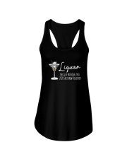 LIQUOR THE GLUE HOLDING THIS 2020 Ladies Flowy Tank thumbnail