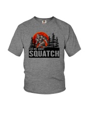 ASK ME ABOUT SQUATCH Youth T-Shirt tile