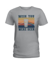 WISH YOU WERE BEER Ladies T-Shirt thumbnail